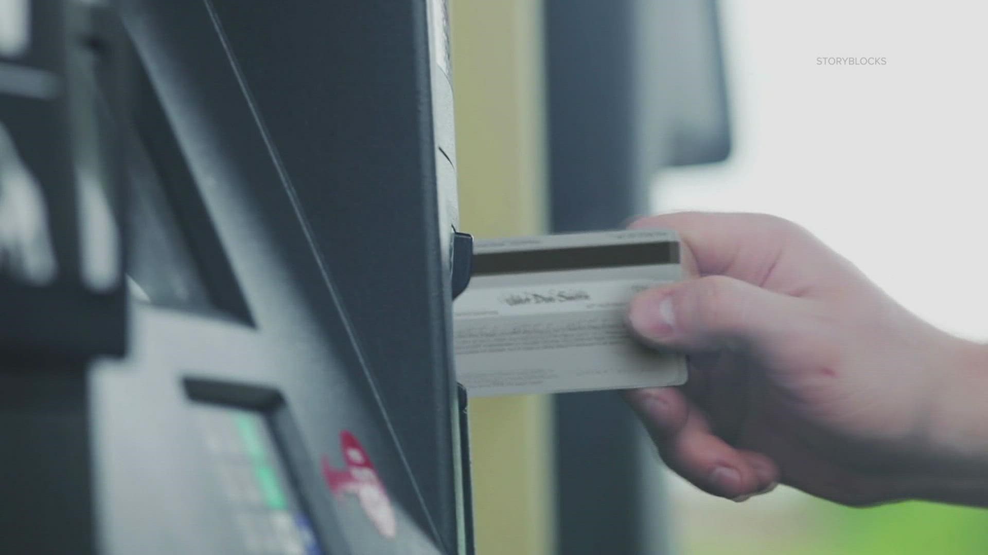 When using a card to make a purchase at the pump, the merchant pays a fee to the card network operator.