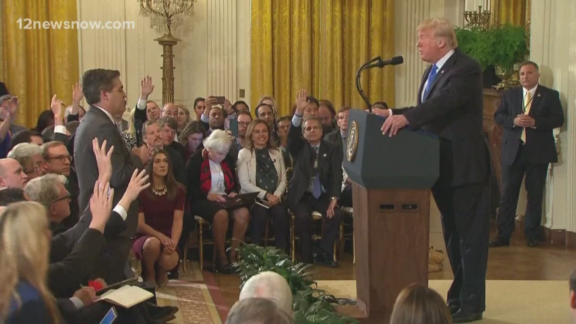 CNN's Jim Acosta returns to his post in the White House