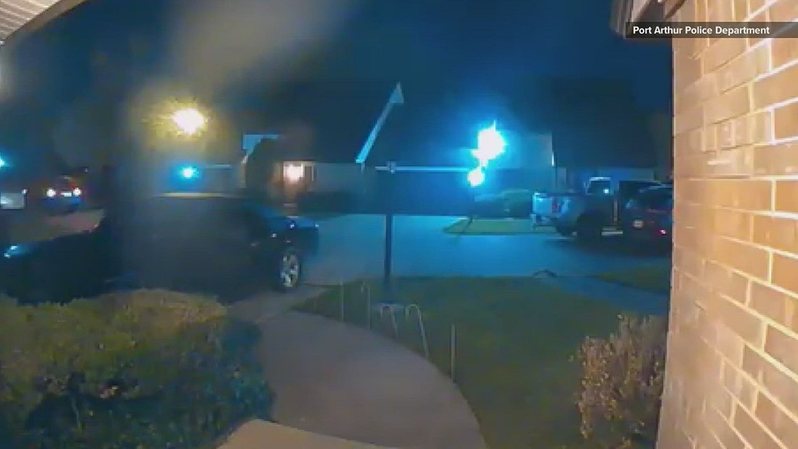 Port Arthur Police are searching for two suspects in a shooting that ...