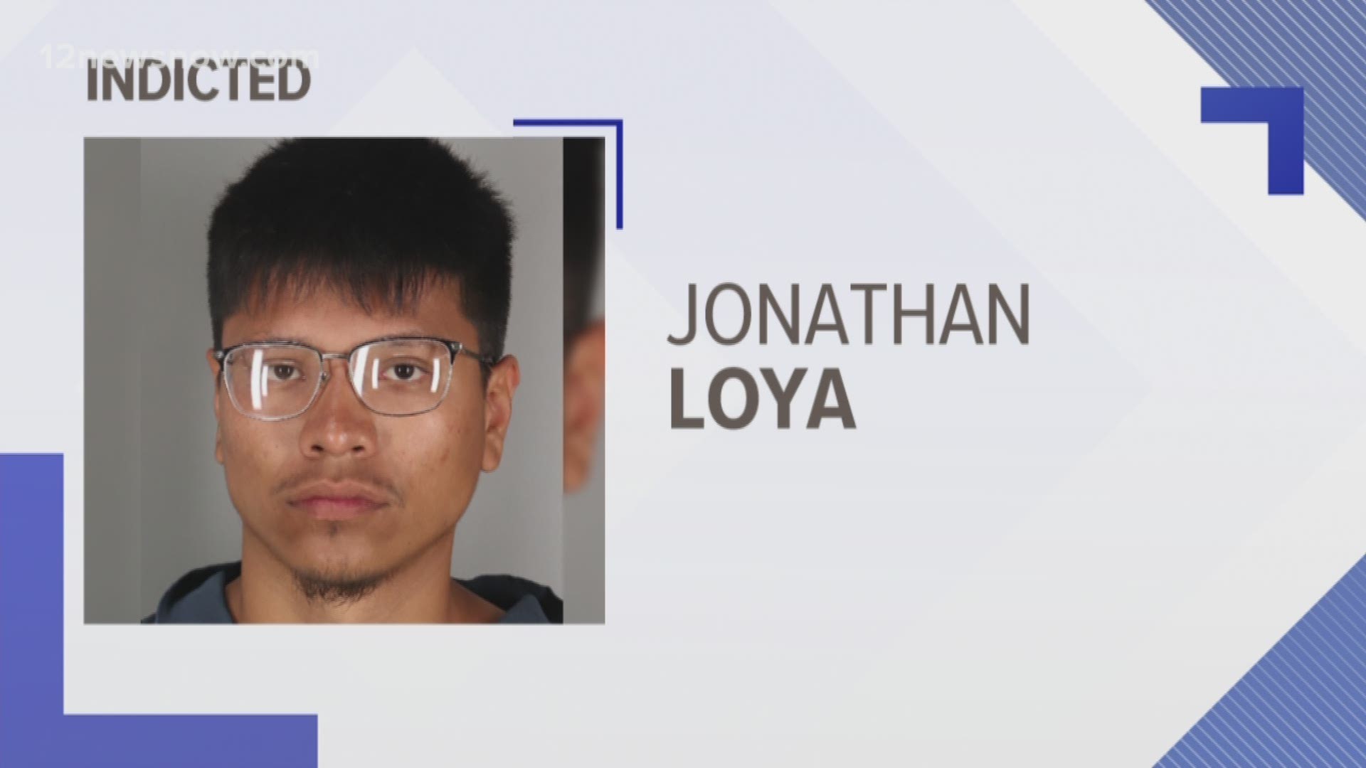 Investigators said Jonathan Loya shot a man in the back in Nederland in May.