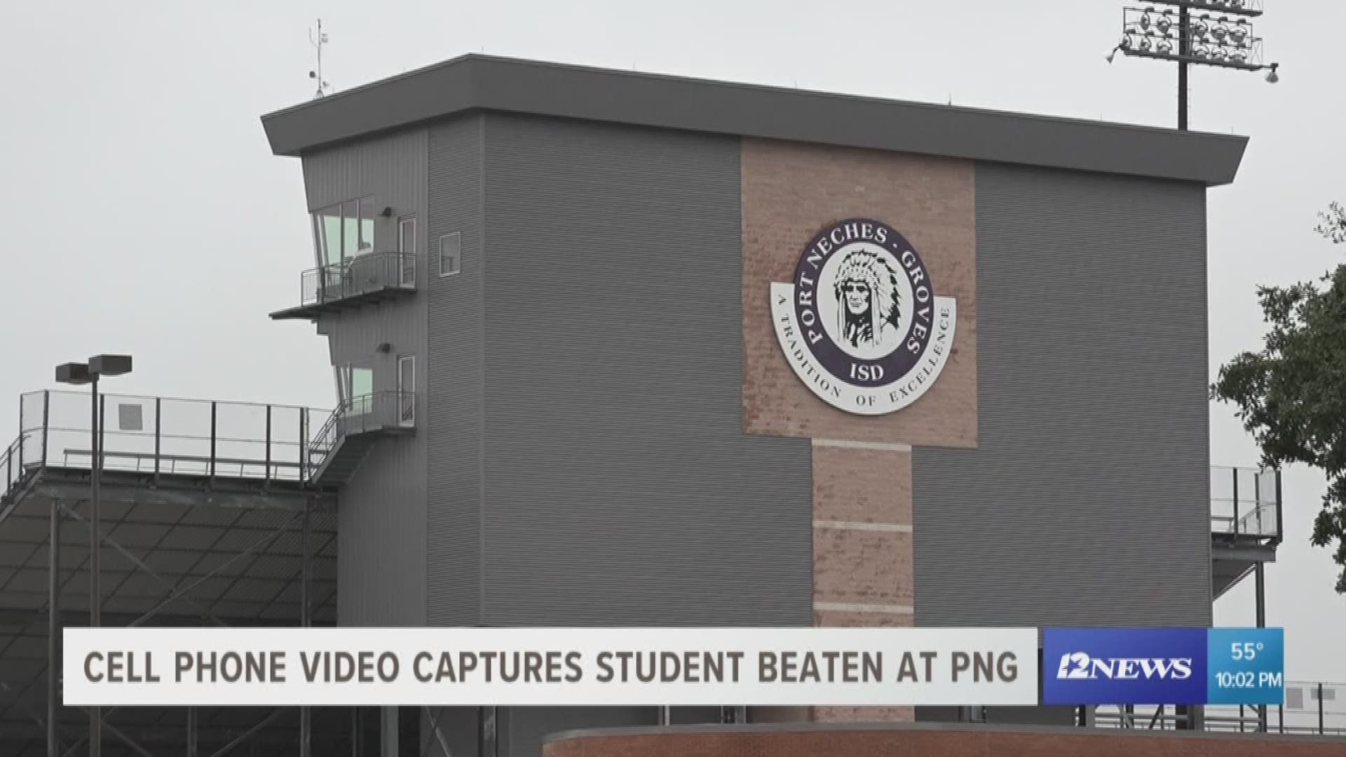 Cell phone video captures student beaten at PNG