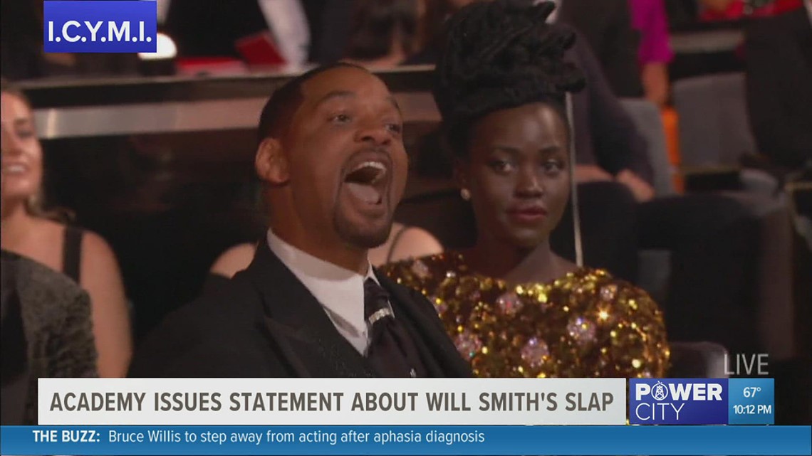 ICYMI: Academy issues statement about Will Smith-Chris Rock slap; Bruce Willis' aphasia diagnosis