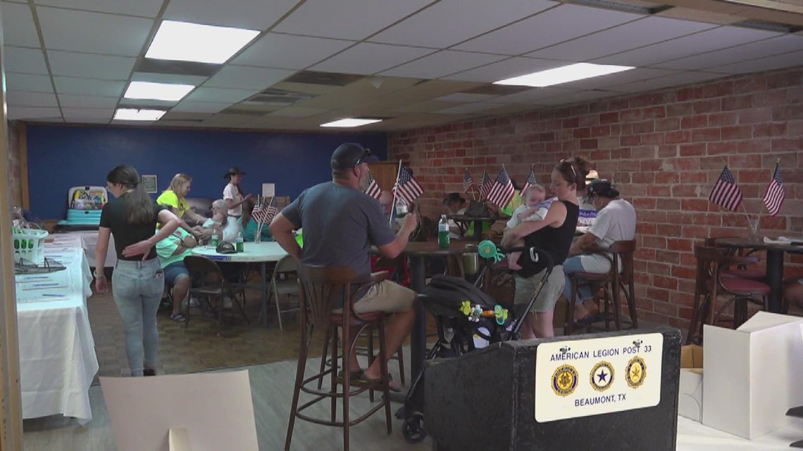 American Legion Post 33 in Beaumont held cookout to help raise funds for building repairs
