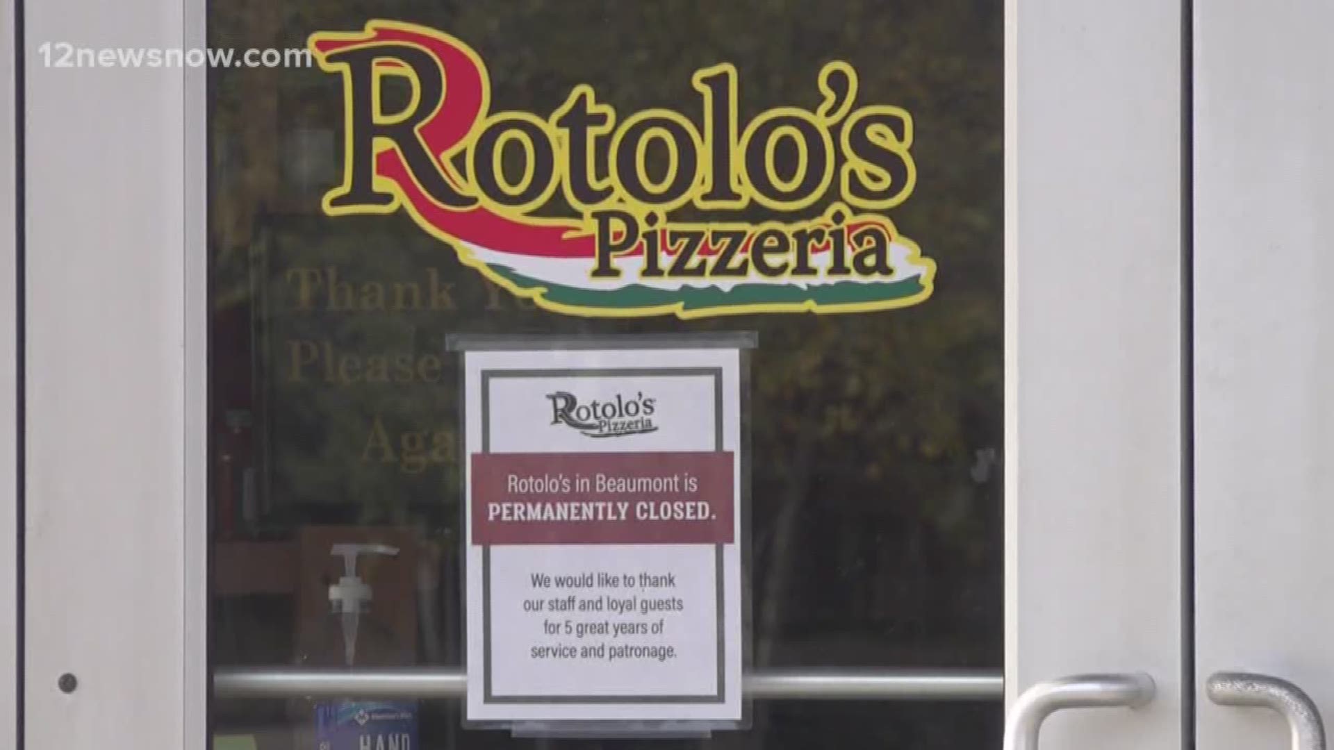 Rotolo's was located in the HEB shopping center on Dowlen Road.