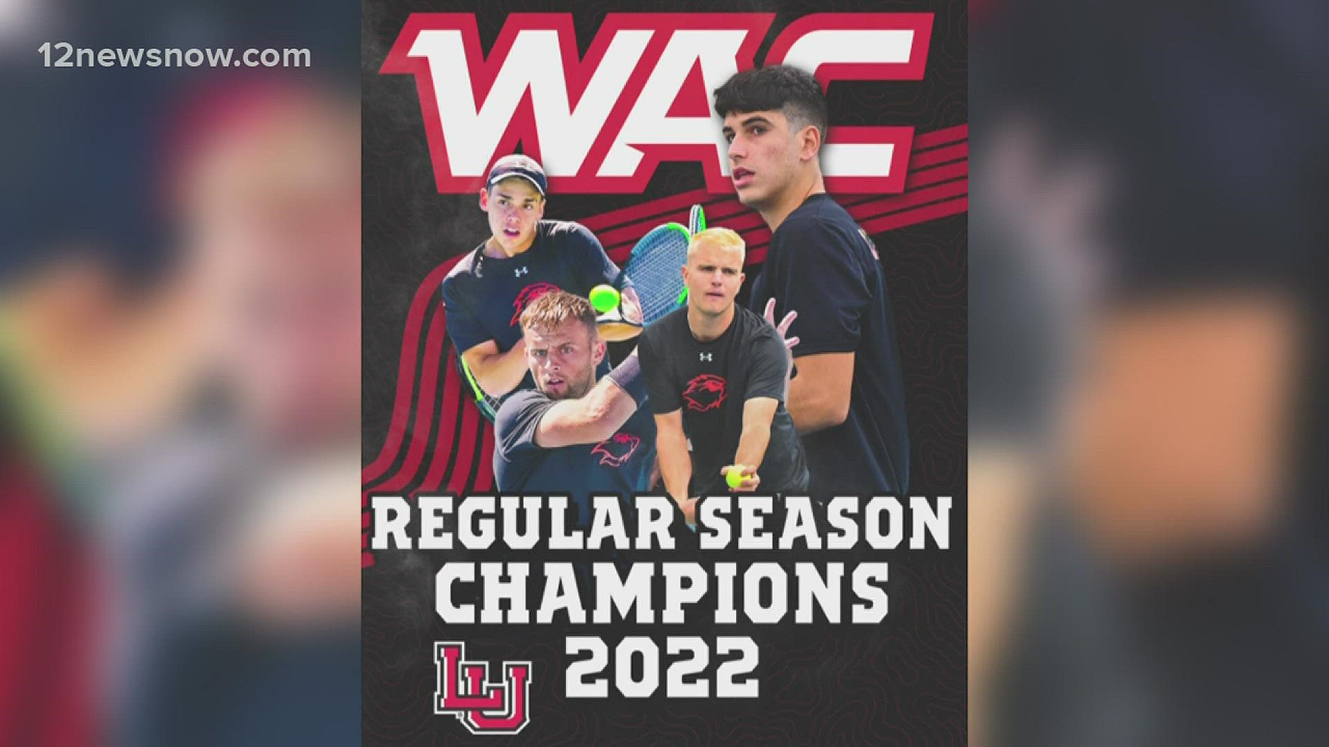 One day after Lamar announced it was leaving the WAC Lamar Men's Tennis earns its first WAC Regular Season Championship.