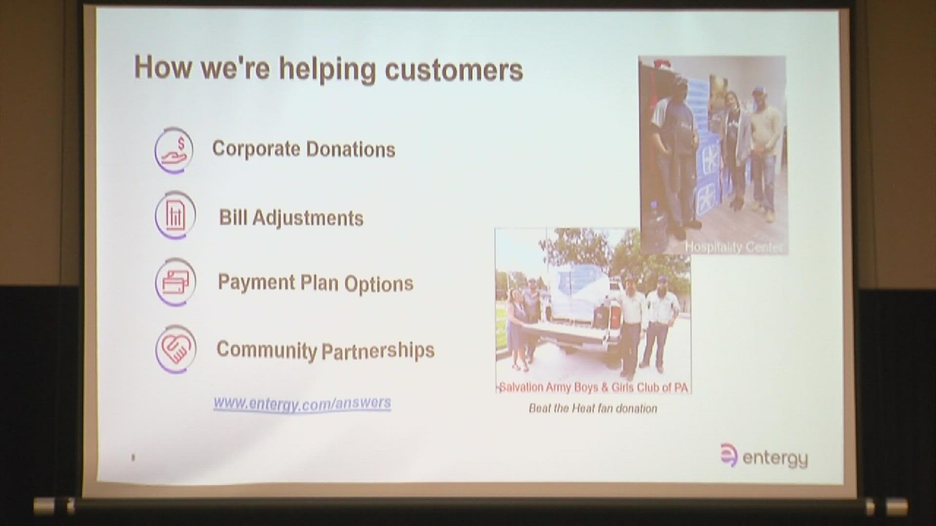 Entergy Texas is offering some financial relief to customers who are experiencing high bills due to recent challenges.