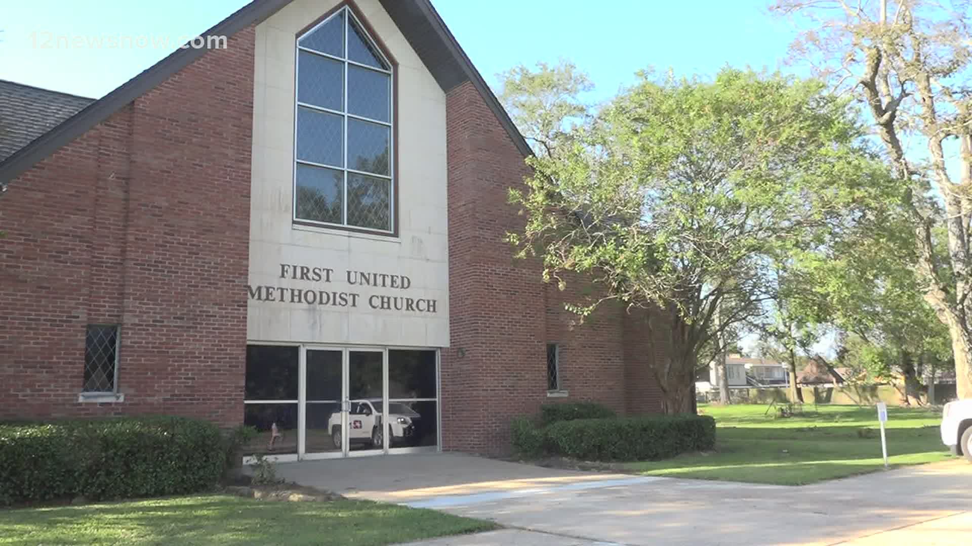 For more then 50 years the sound of the bells from First United Methodist Church Groves have floated across this small Southeast Texas town.