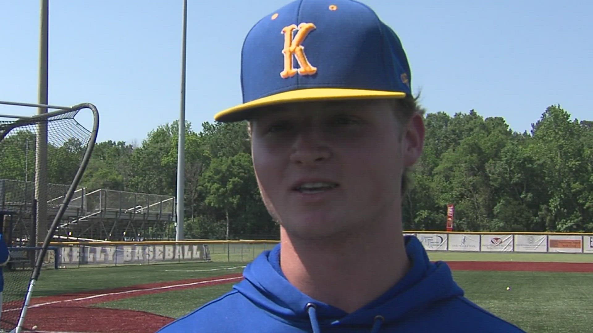 Rhett Knox remains undefeated on the mound as Kelly prepares for Regionals