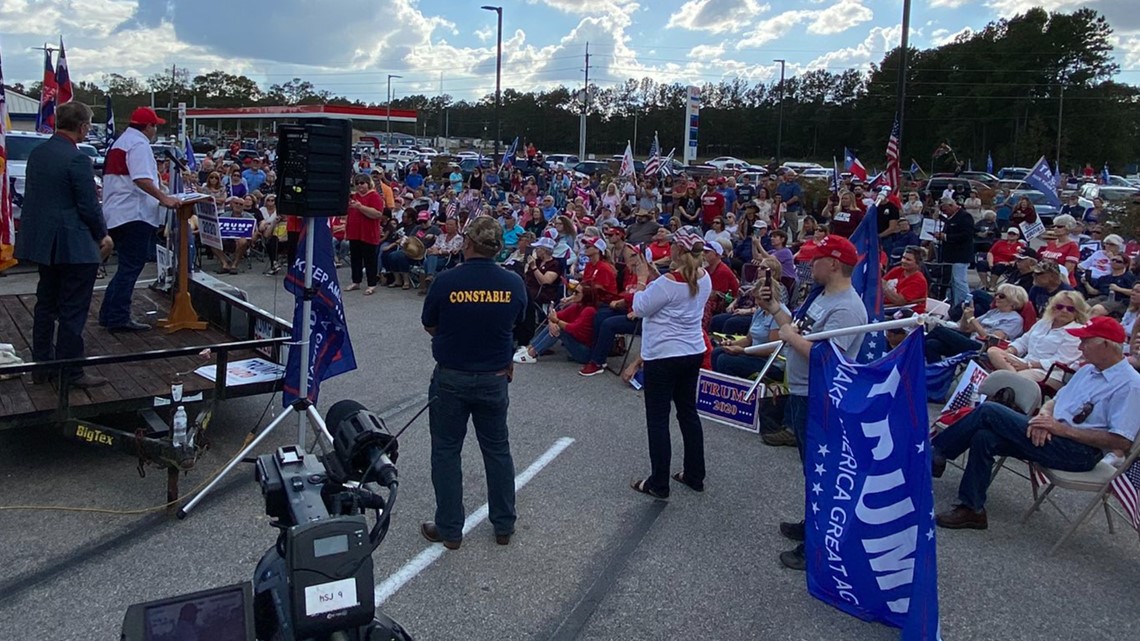 Trump supports vow to fight election results | 12newsnow.com