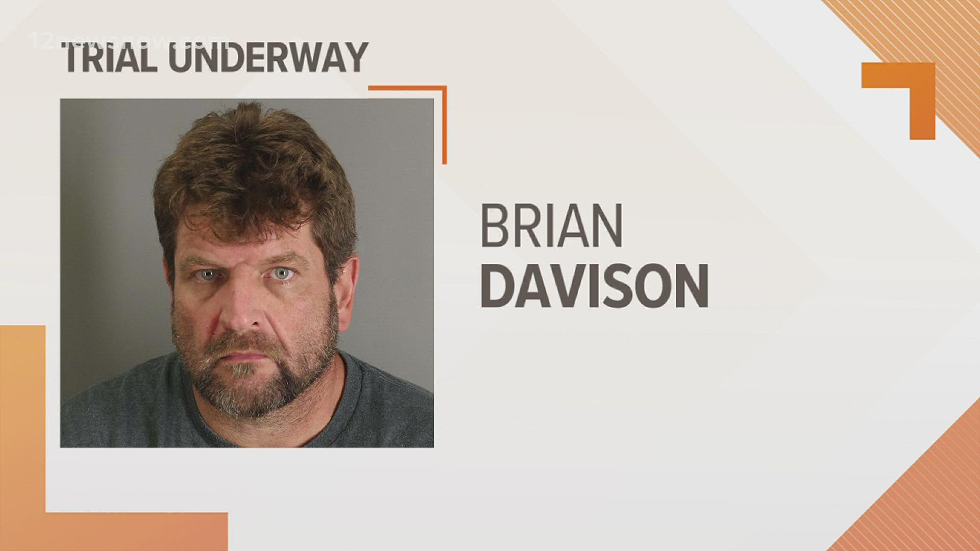 Brian Davison was indicted in November of 2018.