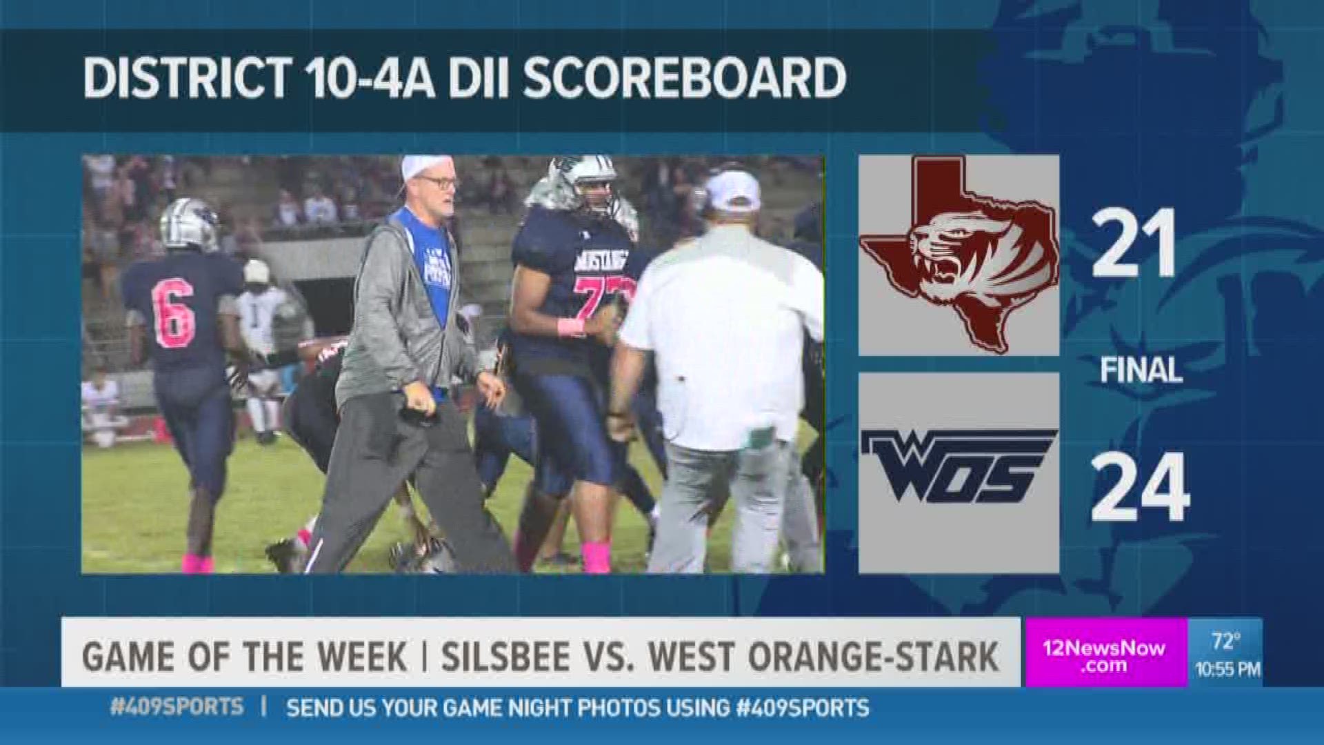 WEEK 7: More Game of the Week highlights from WO-S High School's 24 - 21 win over Silsbee