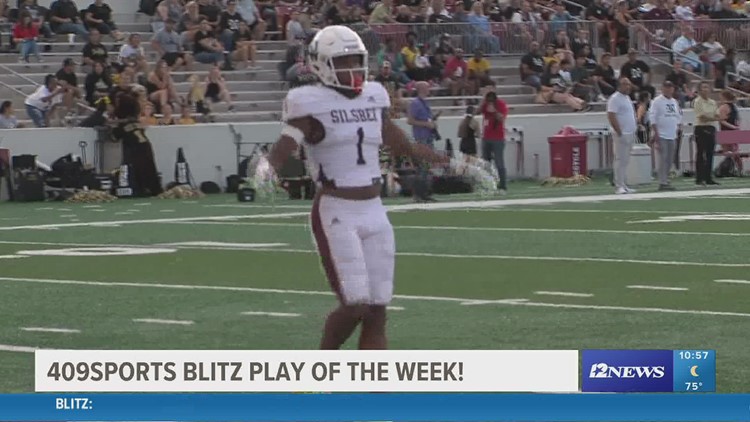 Silsbee High School's Dre'lon Miller takes it to the house in the Play of the Week for week 3