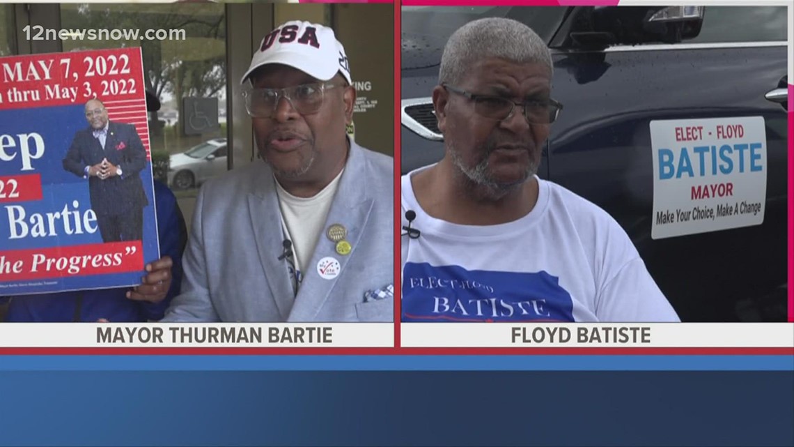 Early voting for Port Arthur mayoral runoff race between Thurman Bartie, Floyd Batiste began Tuesday