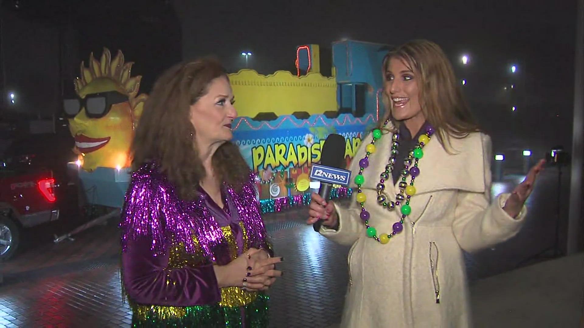 Mardi Gras Southeast Texas kicks off Thursday evening and runs through Sunday night featuring parades, music, food, carnival rides and more.