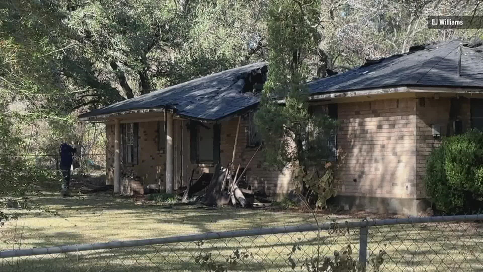 Orange County Fire Department was called to the 4000 block of Byron Road at 1 a.m.