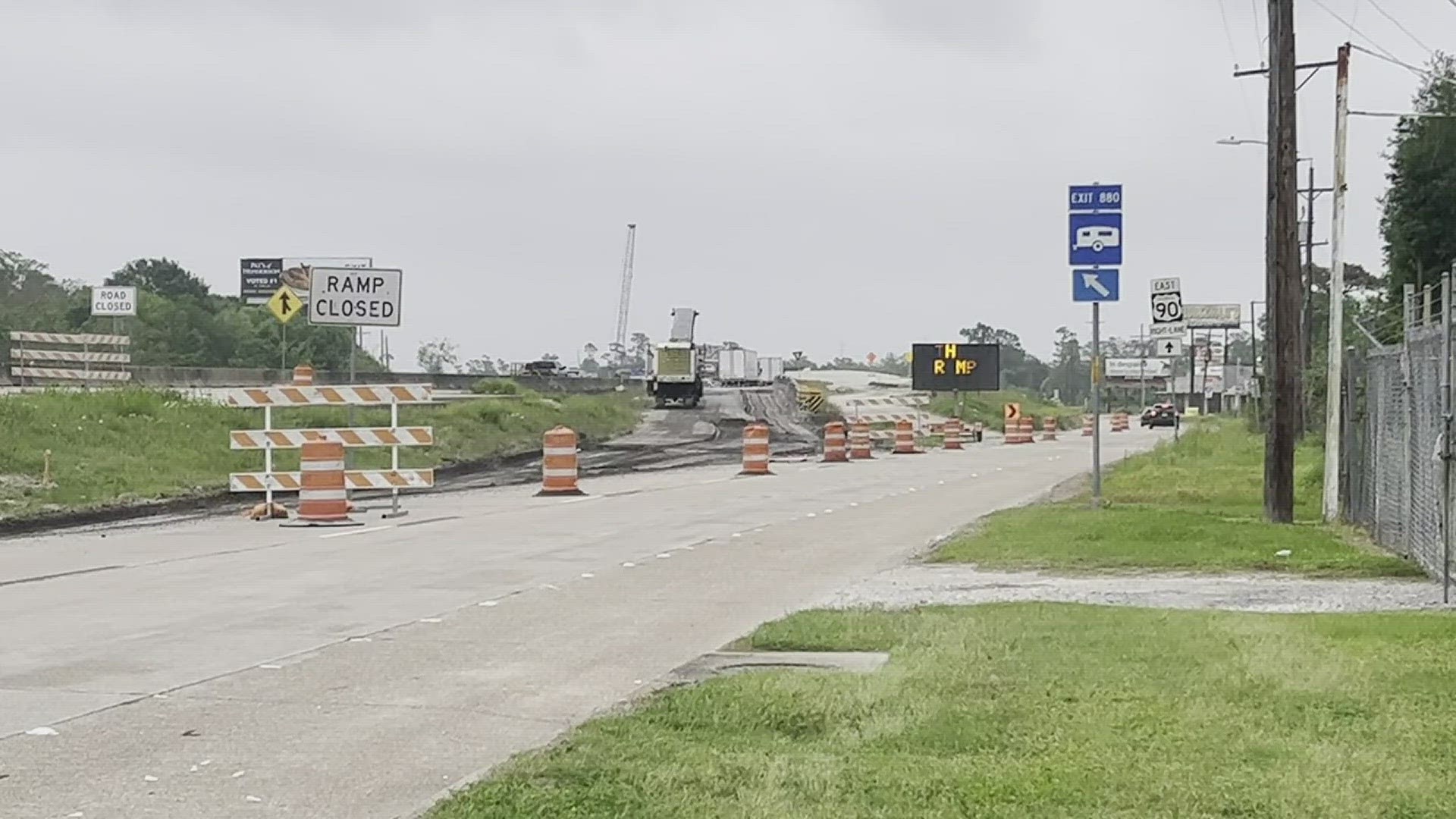 The on-ramp closed today and will stay closed through the summer.