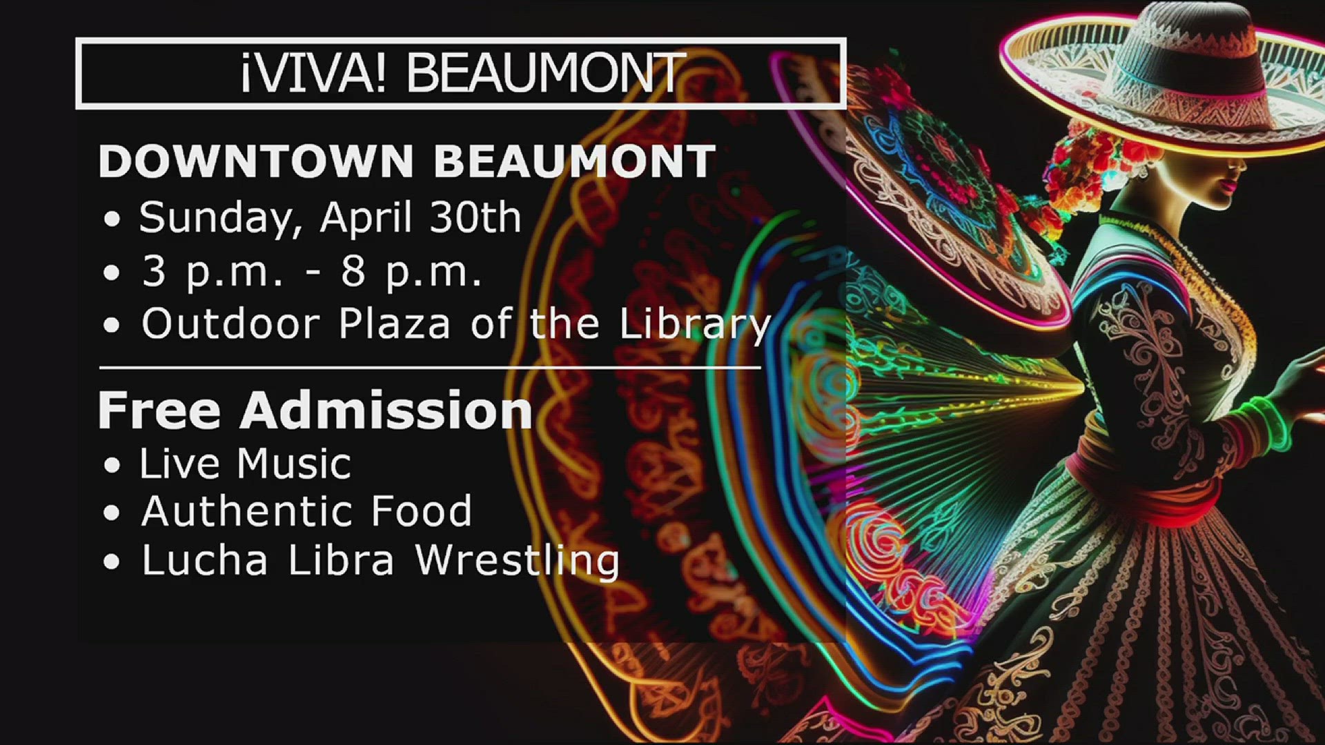 VIVA Beaumont Hispanic Heritage Festival taking place Sunday