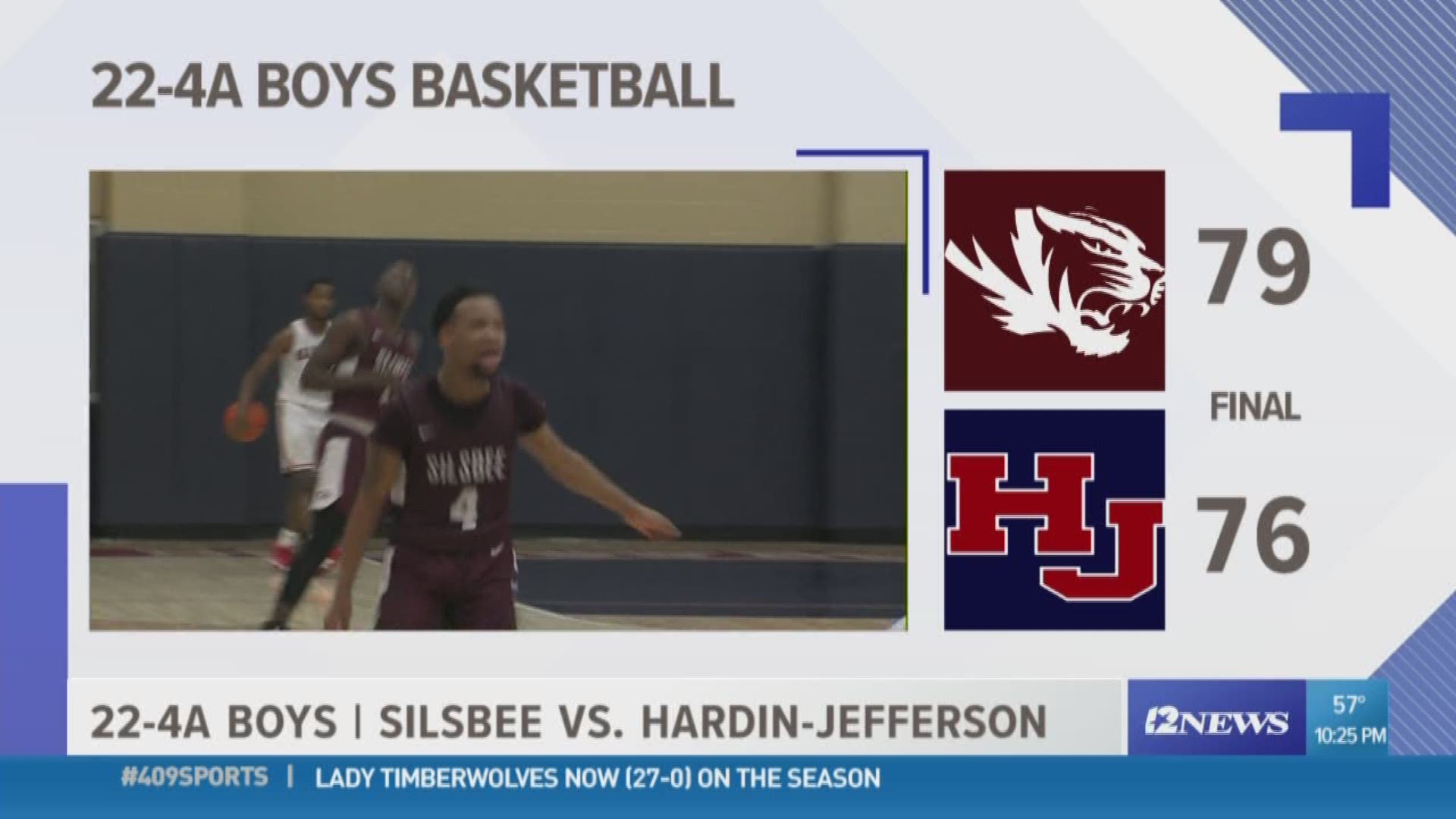Round one of this year's Silsbee-HJ series was a dandy that came down to the wire. Tigers wins it by three.