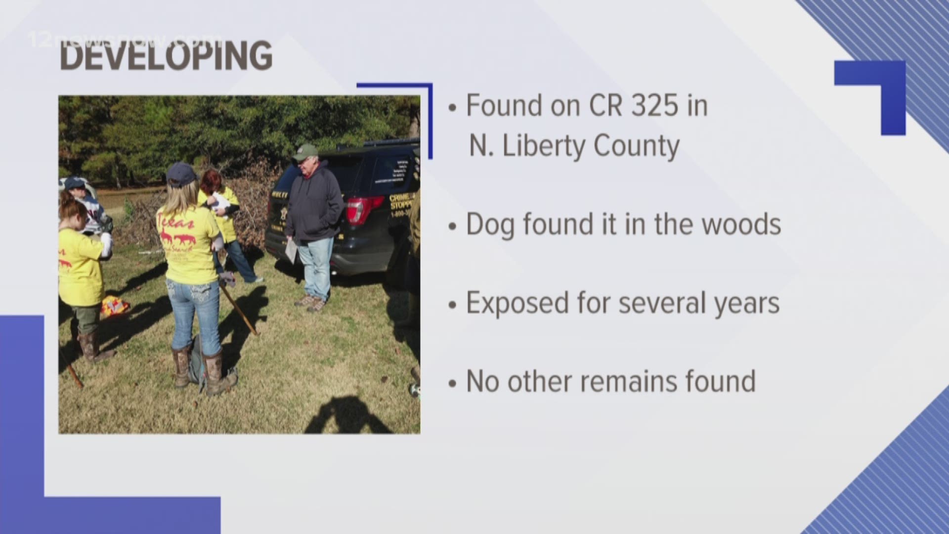 Human skull found in Liberty County family's front yard