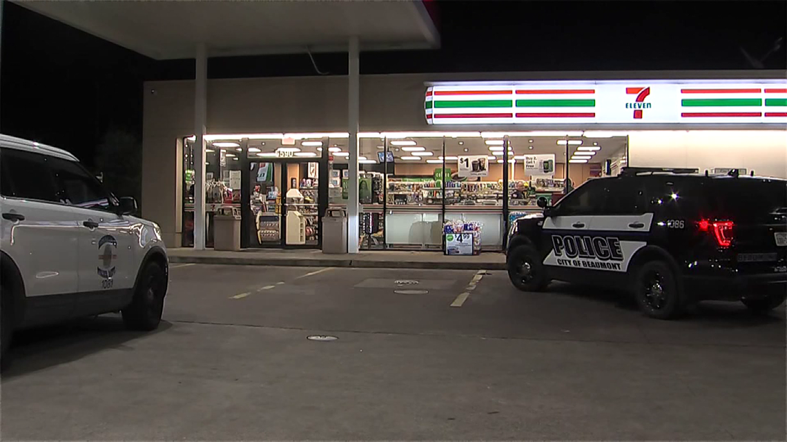 Three at large following Beaumont convenience store robbery Friday morning