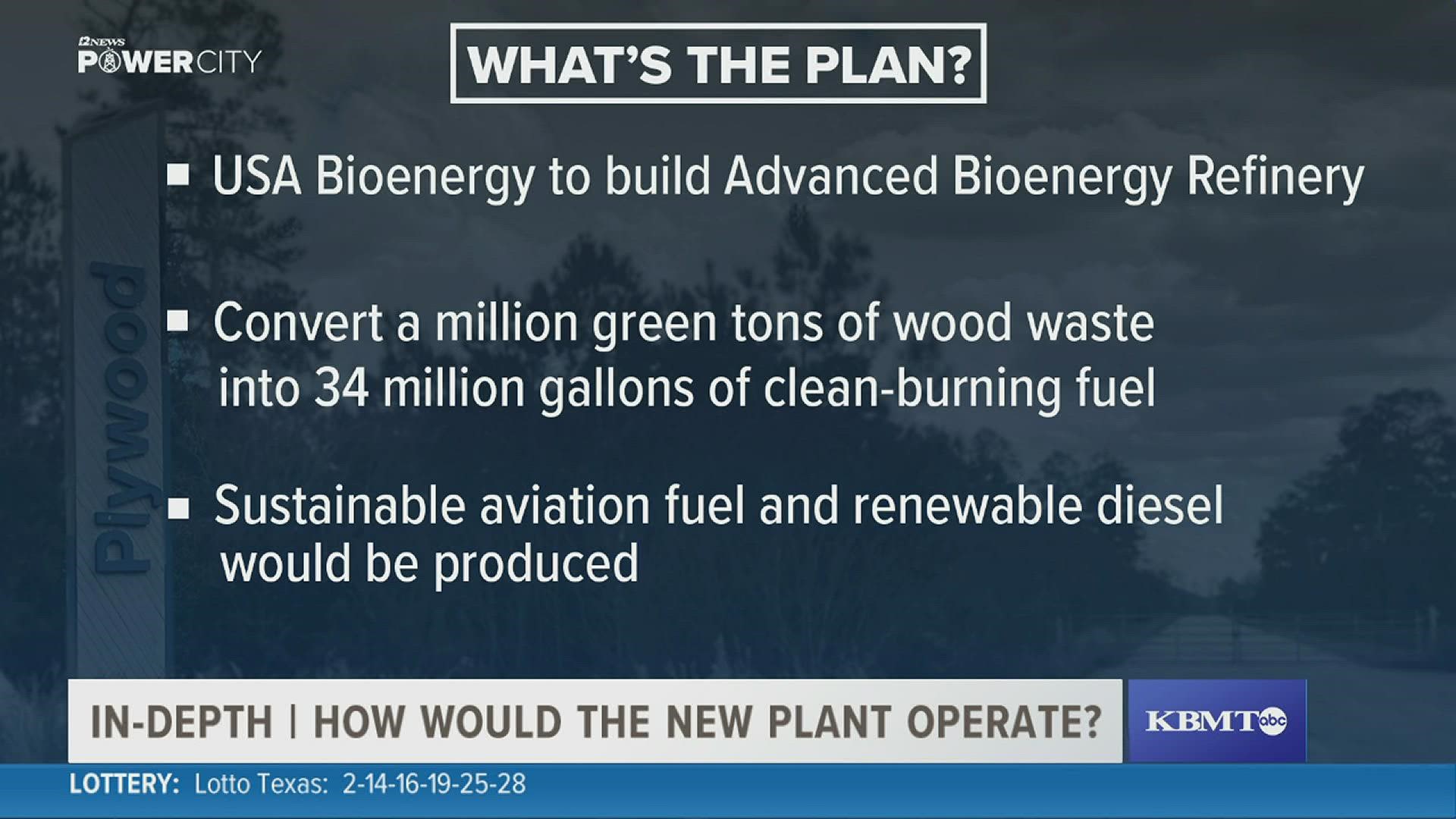 Big news came Tuesday that USA BioEnergy Company will build a green-friendly refinery right in Newton County.