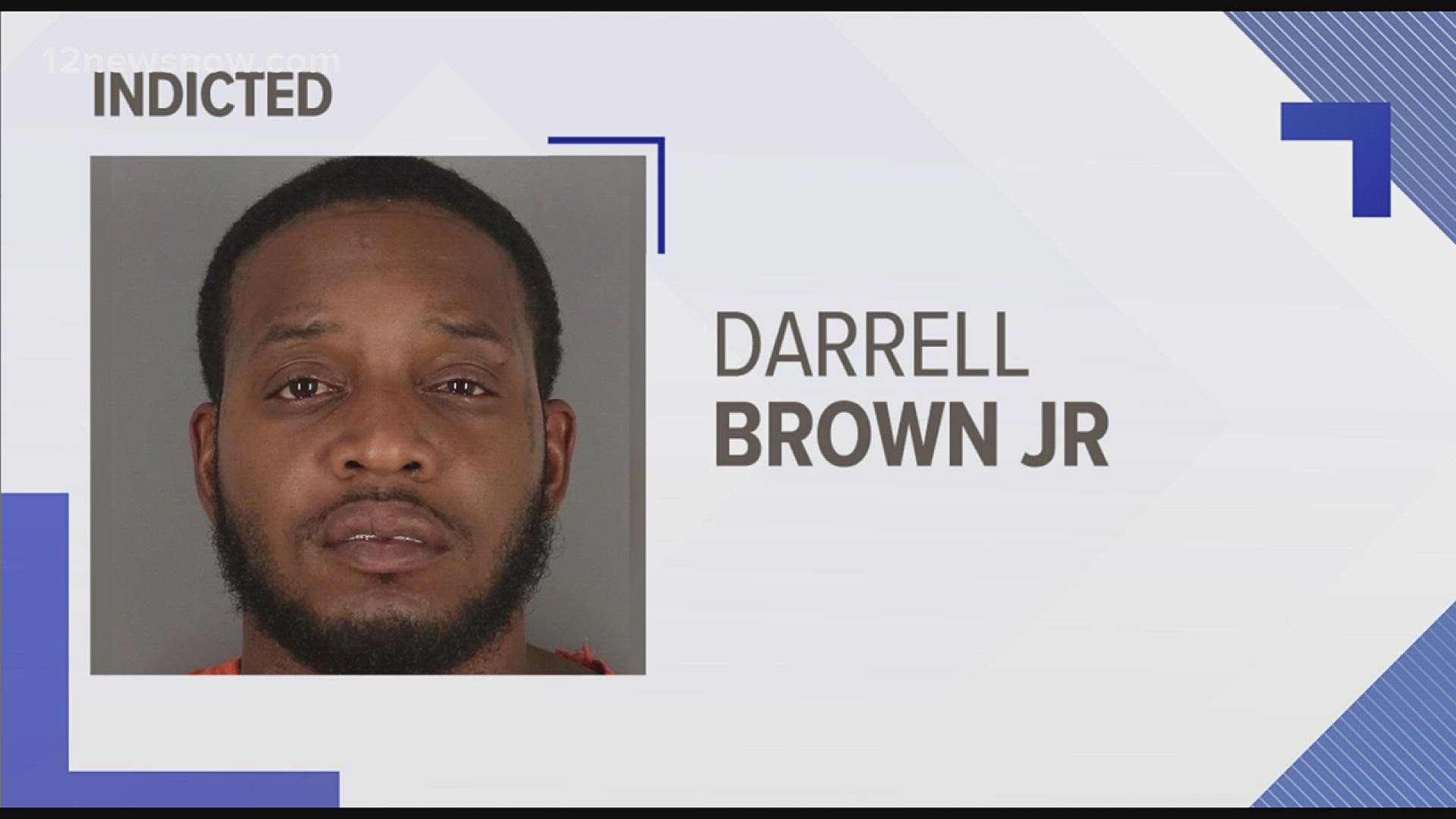 Darrell Brown Jr., 39, is currently in the Jefferson County Jail on a $100,000 bond.