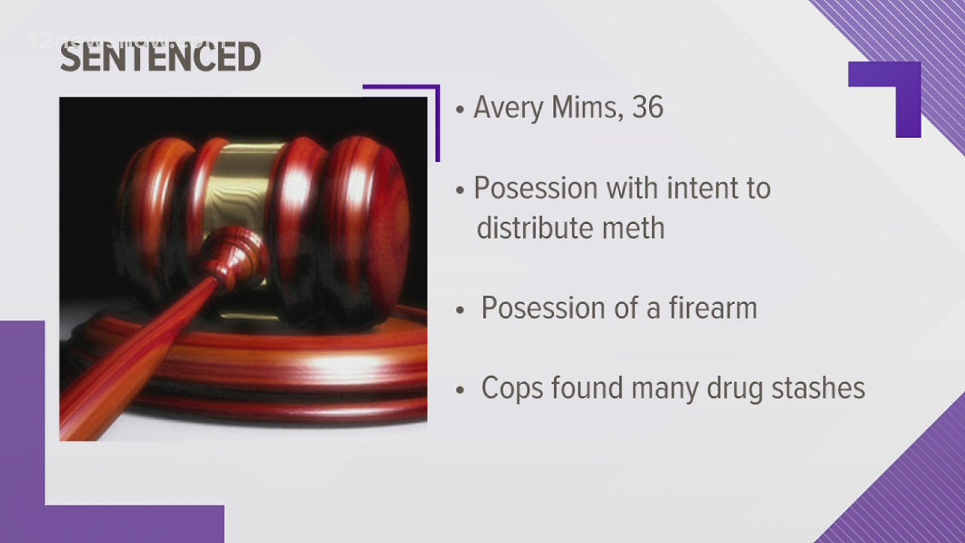 On March 19, 2020, law enforcement officials found 14 grams of methamphetamine, 7 grams of cocaine, Xanax tablets, marijuana, and ecstasy tablets during a search.