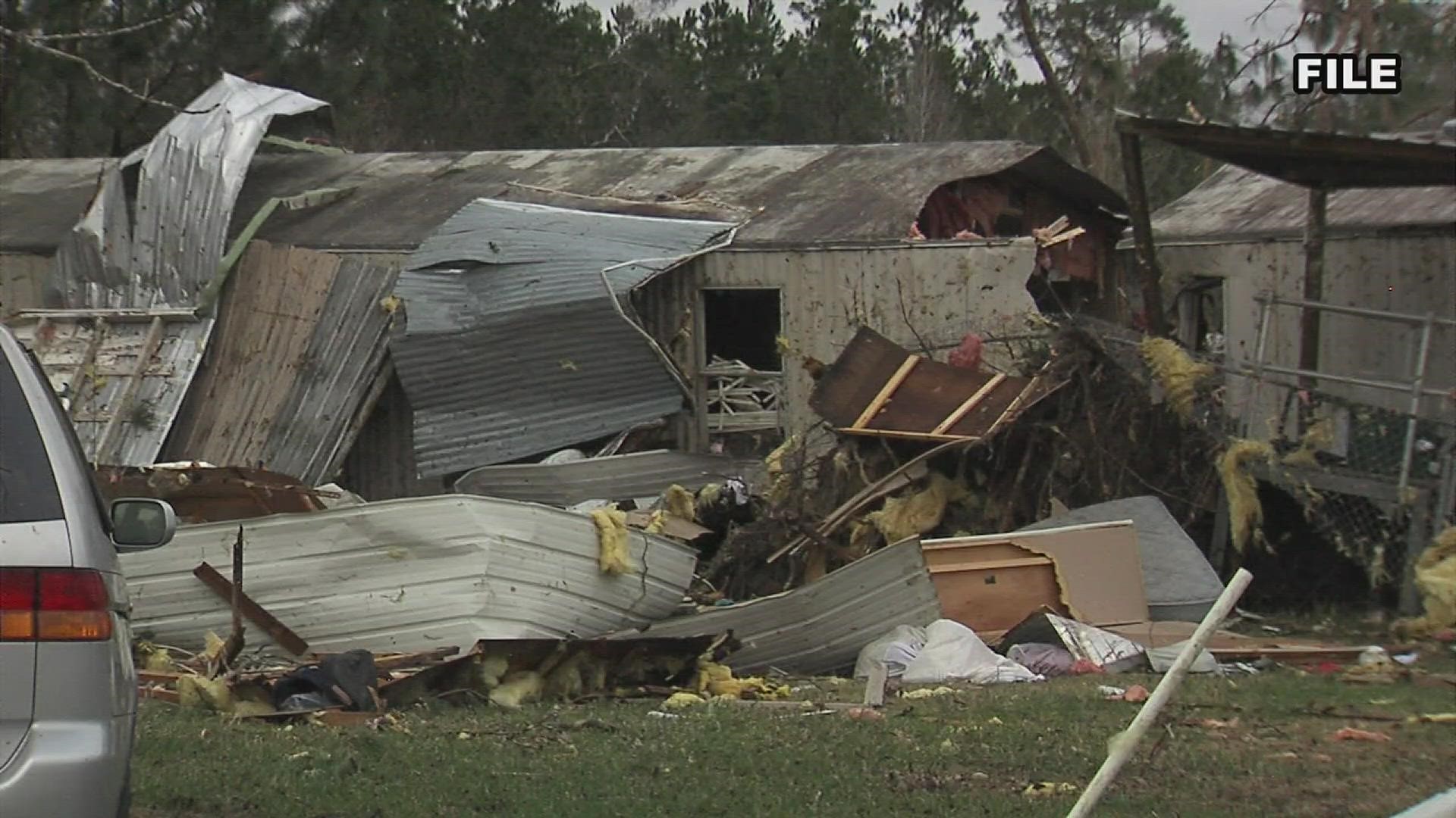 Nearly a week ago, an EF-1 and EF-2 tornado touched down in Orange County.