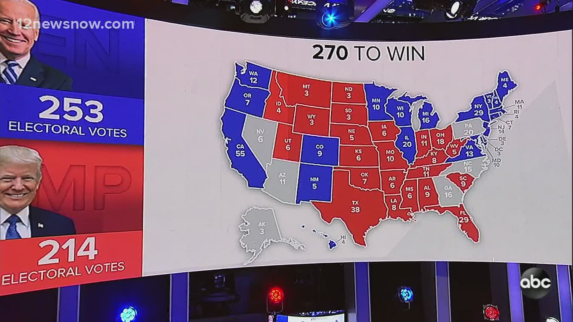 VOTE 2020 | Counting ballots continues in key states | 12newsnow.com