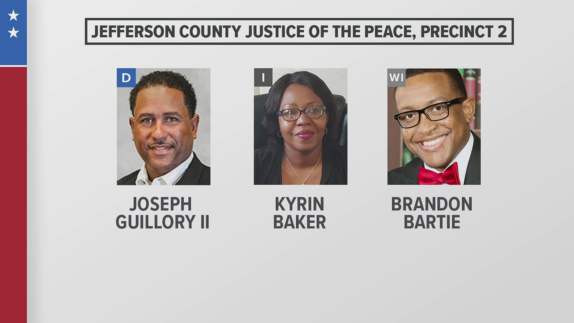 Candidates for Precinct 2 Justice of the Peace explain why they are the best option for the seat