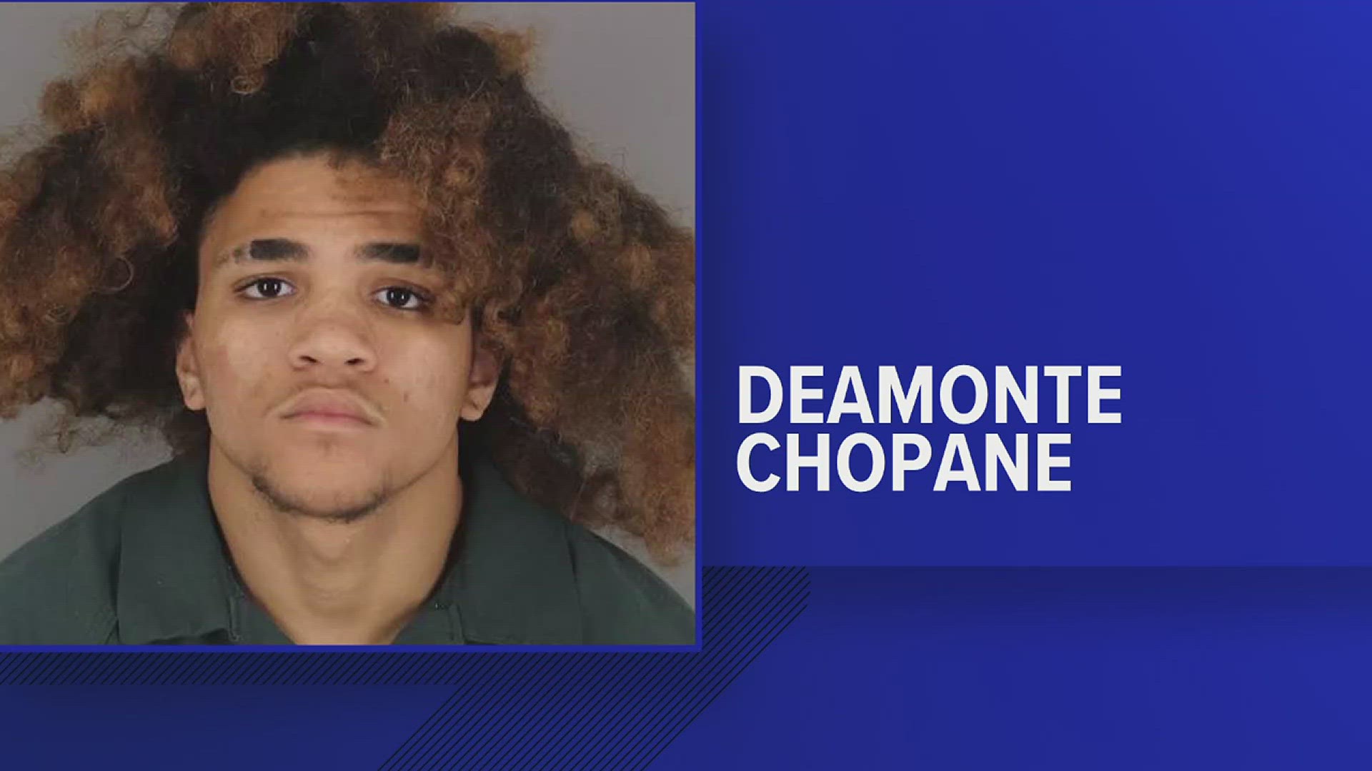 The driver, 18-year-old Beaumont resident, Deamonte Chopane, and a minor passenger both fled from the vehicle on foot. They were eventually caught and arrested.