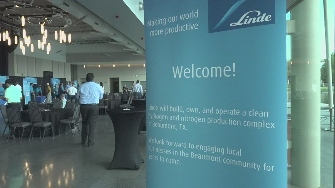 Linde hosts vendor contractor fair for its clean hydrogen plant coming to Beaumont