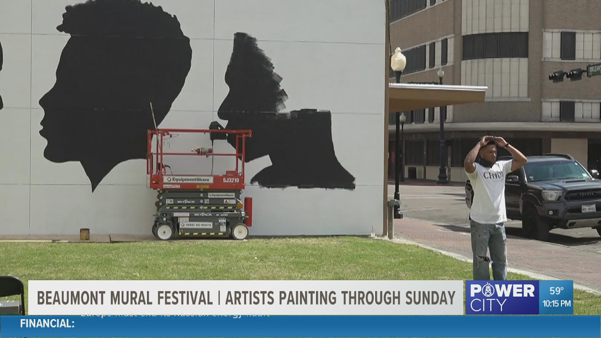 For the first time ever, Beaumont will be hosting a mural festival to further enhance the "flourishing mural scene" around the city.