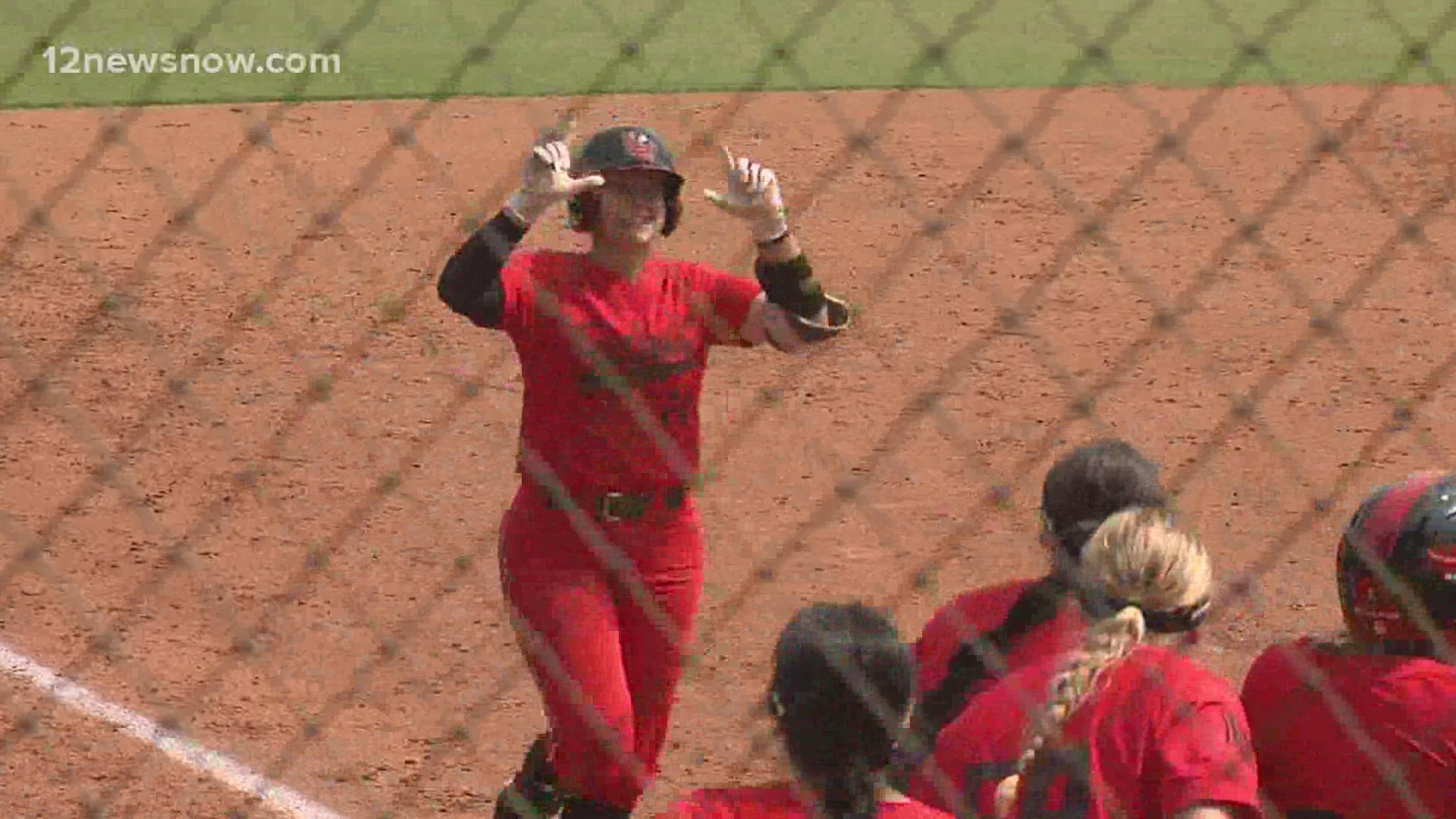 Cardinal softball bounced in the opening round of WAC Tournament