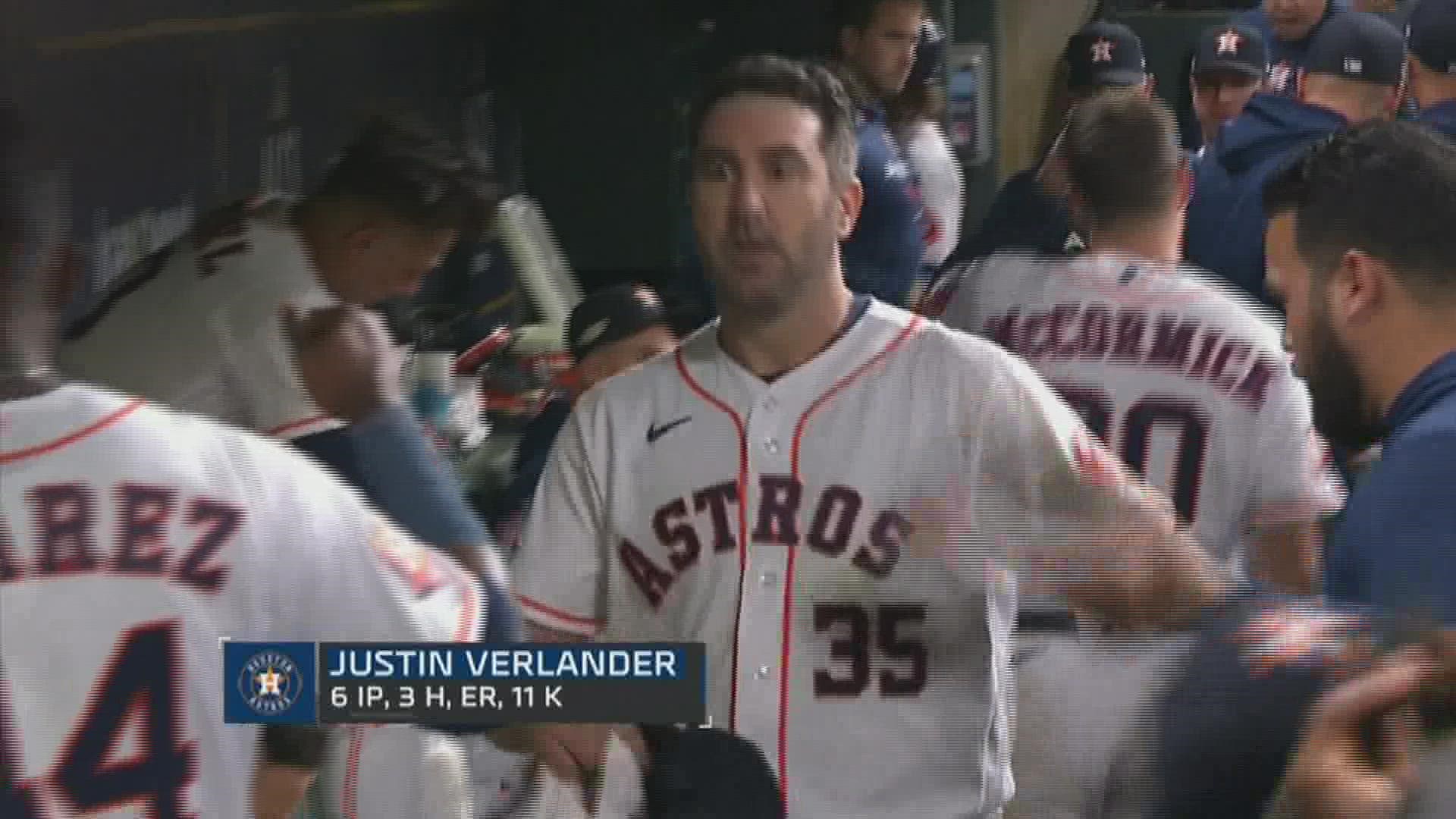 Astros' Justin Verlander declines option, becomes free agent 