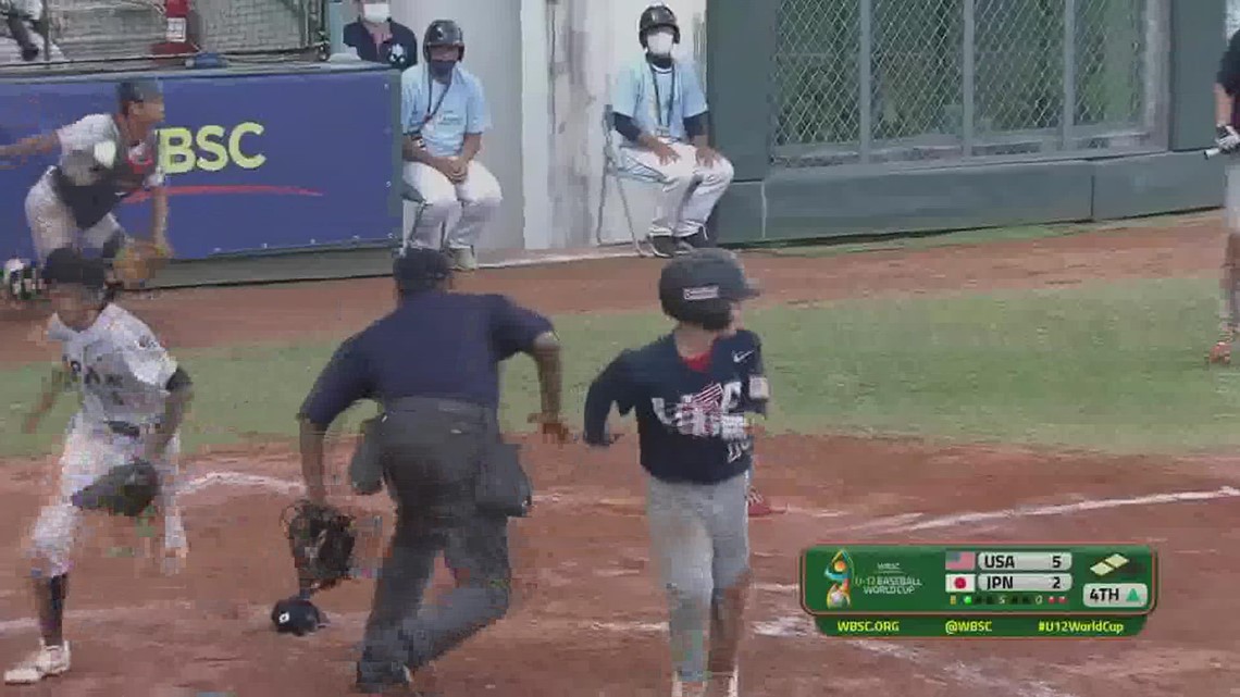 USA Baseball beats Japan in game two of the WBSC U12 World Cup