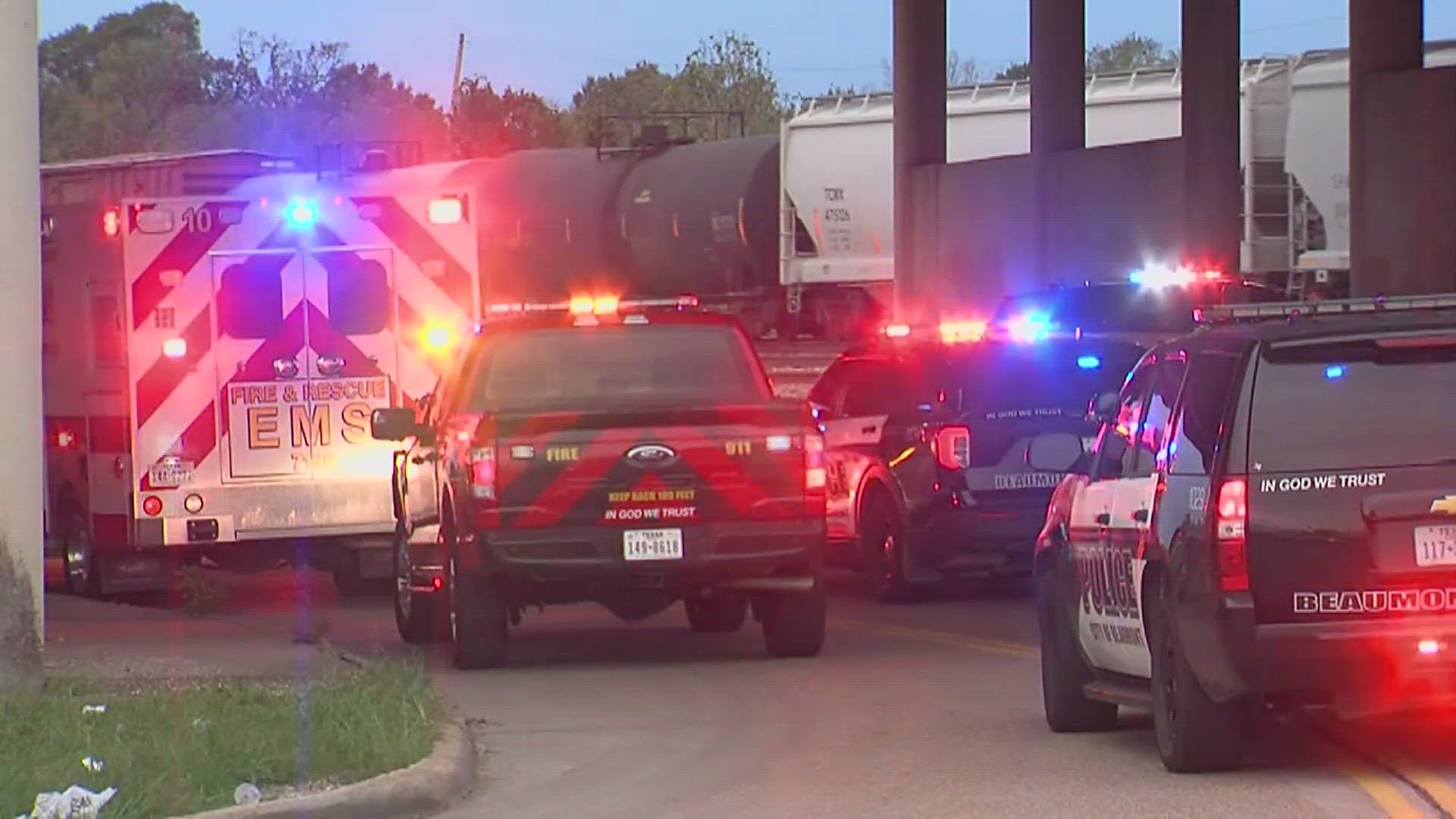 He was found beneath the Interstate 10 overpass on the southside of the railroad tracks just north of College St, Tuesday morning.