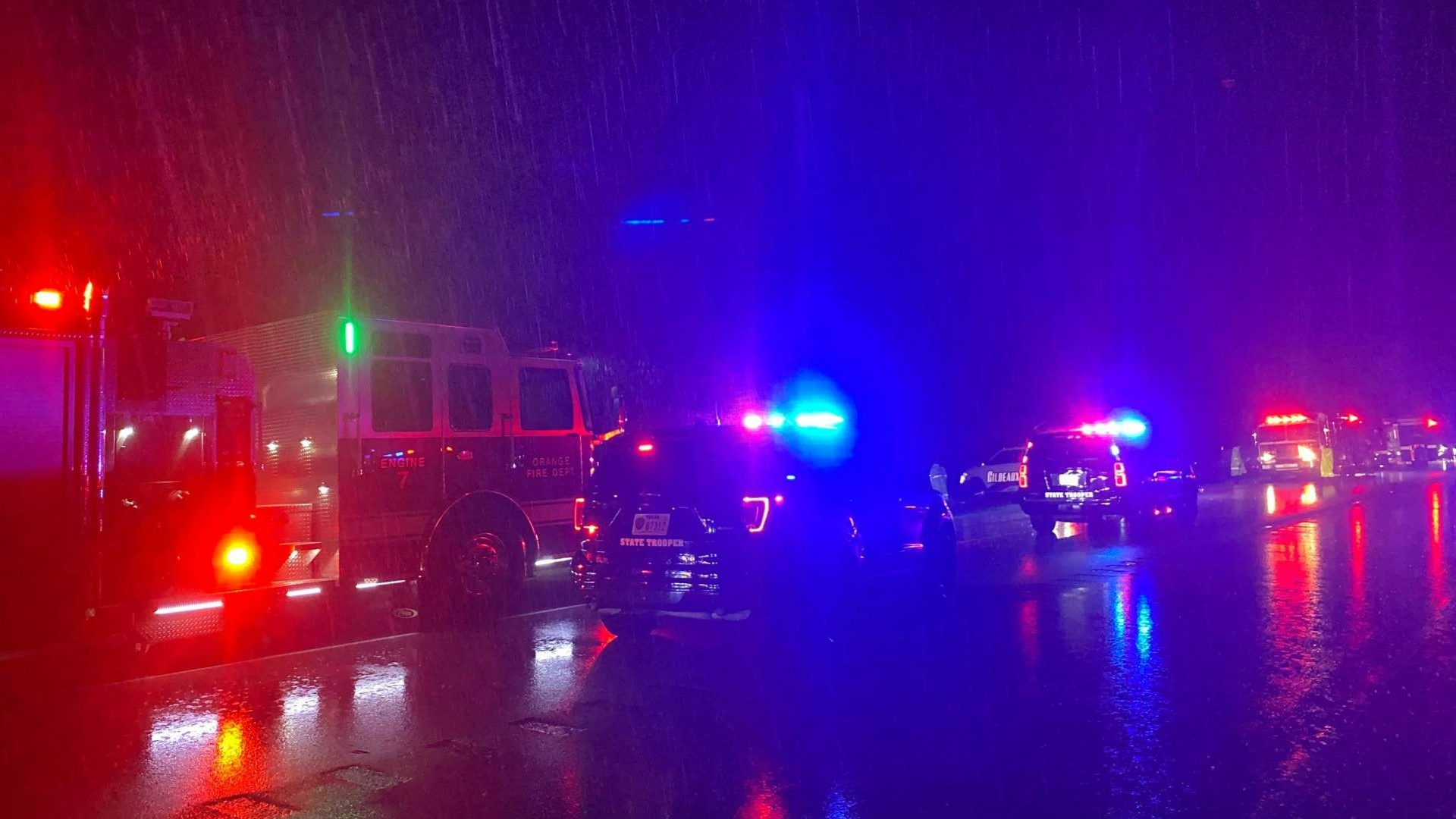 Thursday night crash in Orange sends 2 to hospital