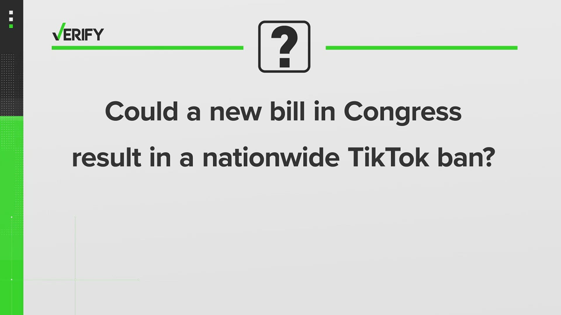 The Biden Administration has joined the ongoing fight over TikTok.