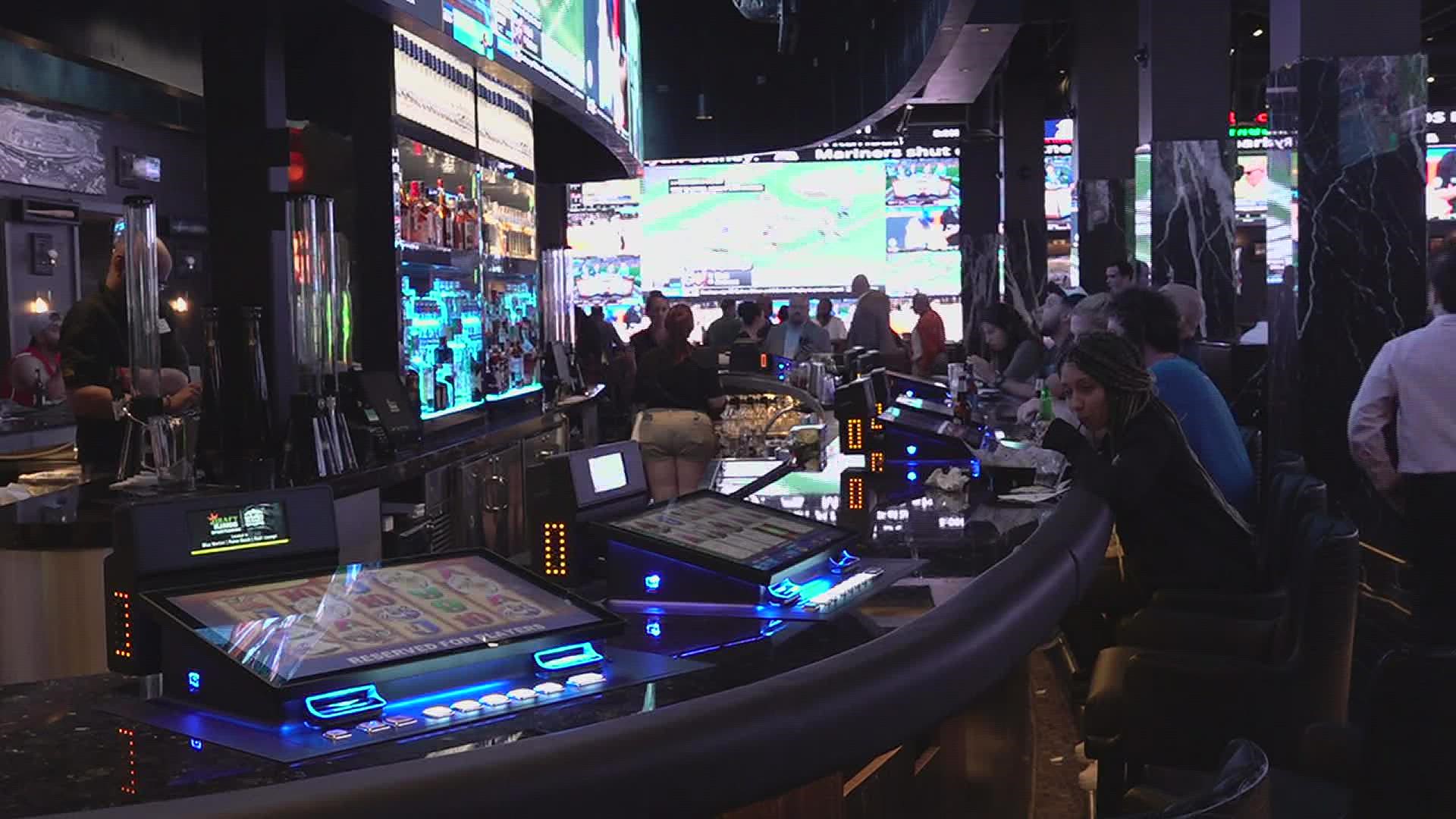 What is now the largest retail sportsbook in Louisiana officially opened for business Thursday.