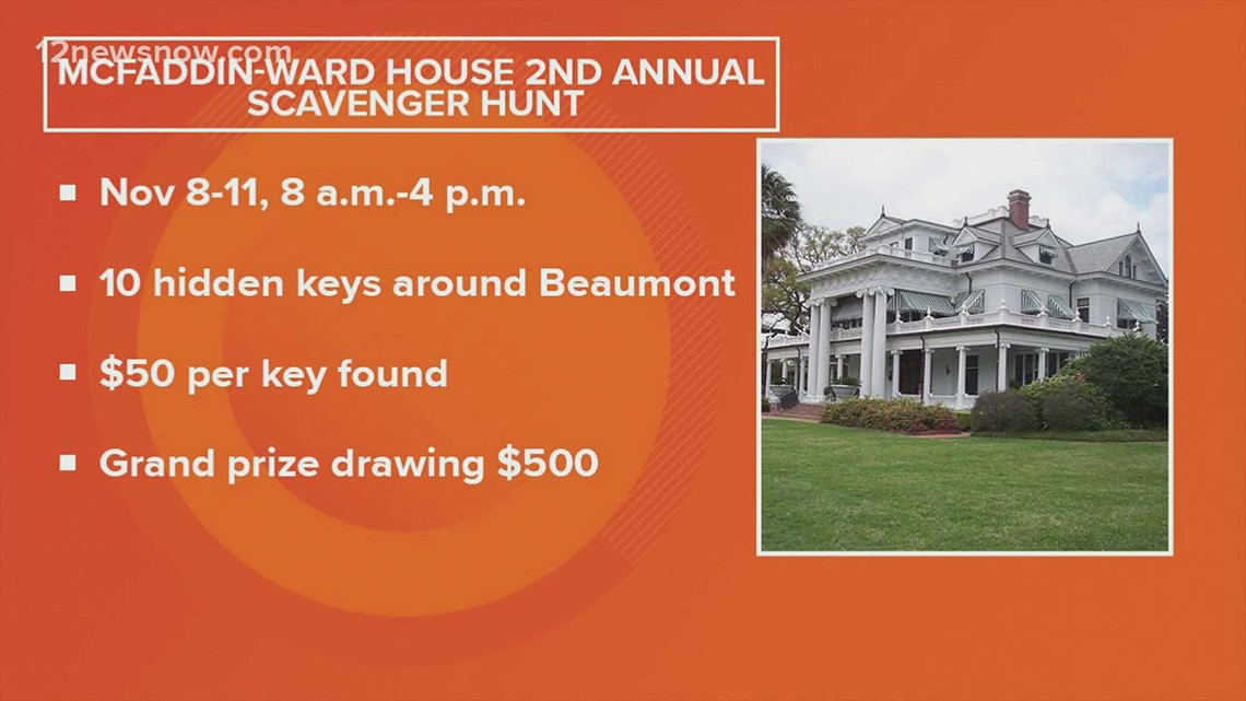 McFaddin Ward House 2nd annual community wide scavenger hunt