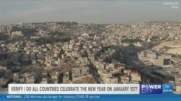 VERIFY: Do all countries celebrate the new year on Jan 1?