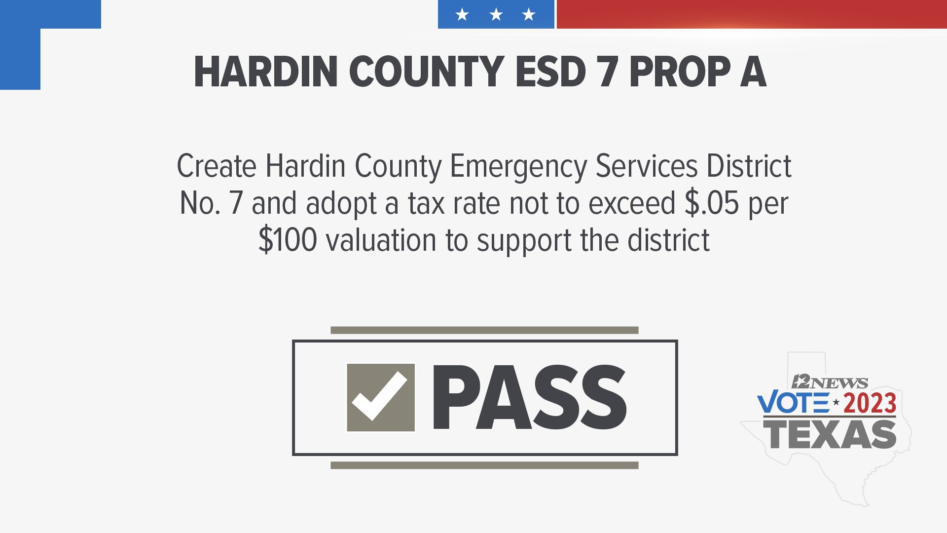 The new ESD will allow the Votaw-Thicket Volunteer Fire Department to provide more support and better services to its community.