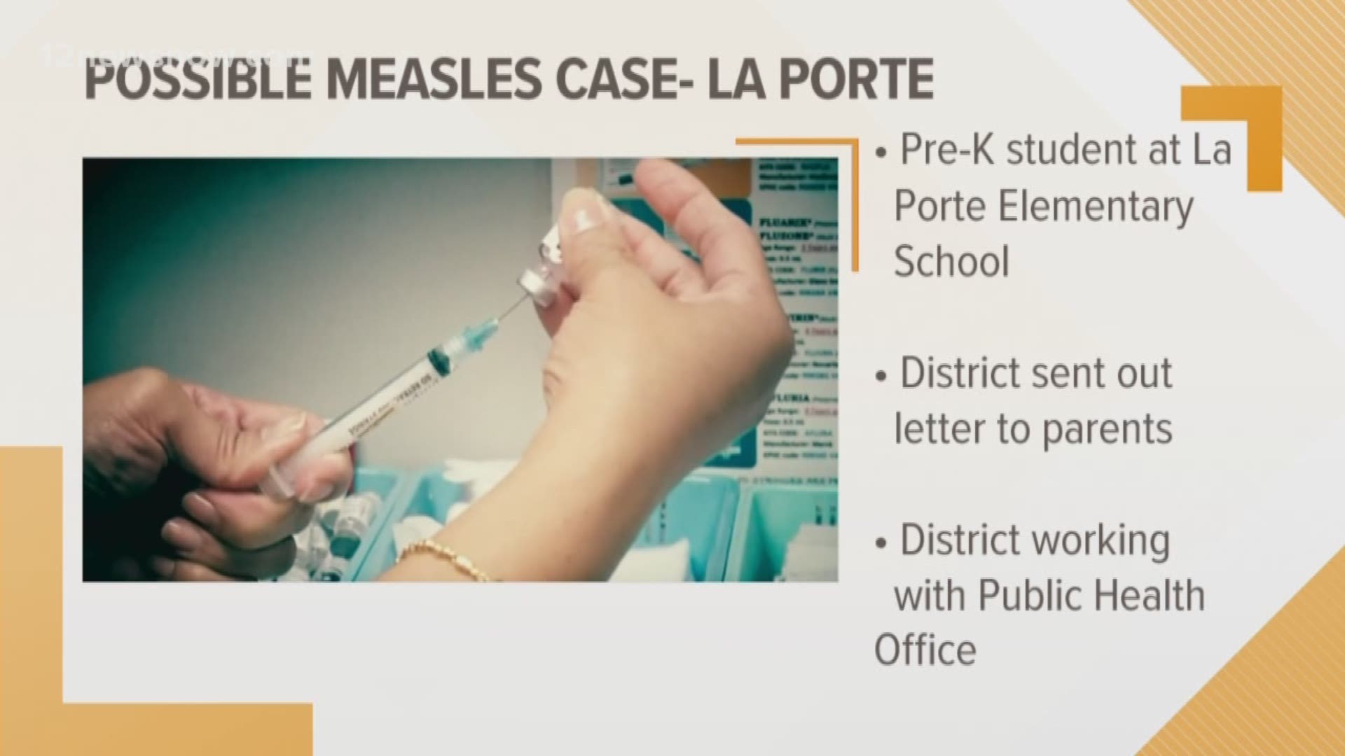 With five confirmed cases in Harris County and over 100 worldwide, La Porte school officials decided to take precautionary measures after suspecting a student of having measles.