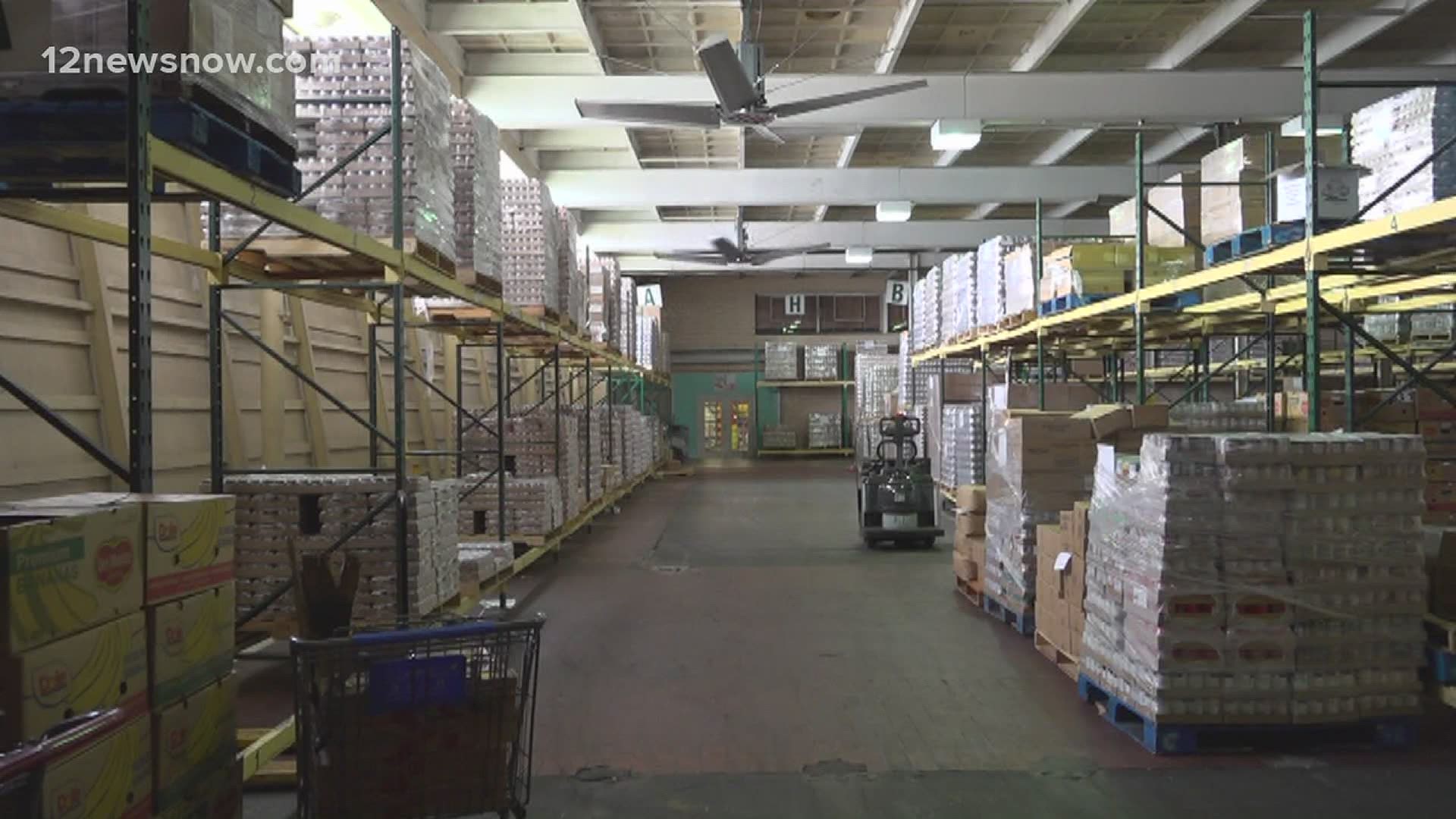 The Southeast Texas Food Bank paused operations after a total of seven staff members are quarantined after testing positive for coronavirus.