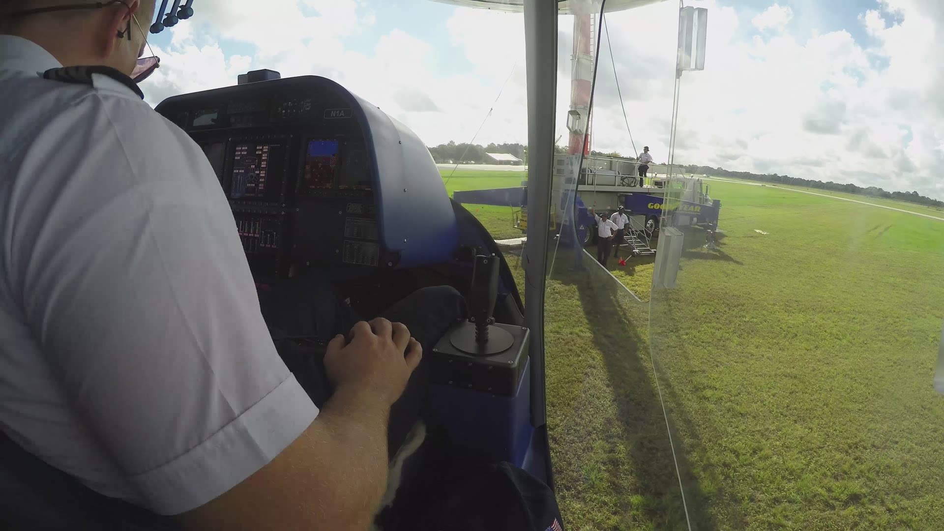 RAW VIDEO Take a ride over Beaumont in the Goodyear Blimp in this time lapse video