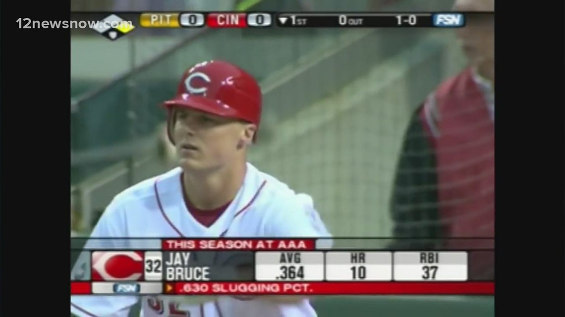 Beaumont's Jay Bruce makes winning run for Reds