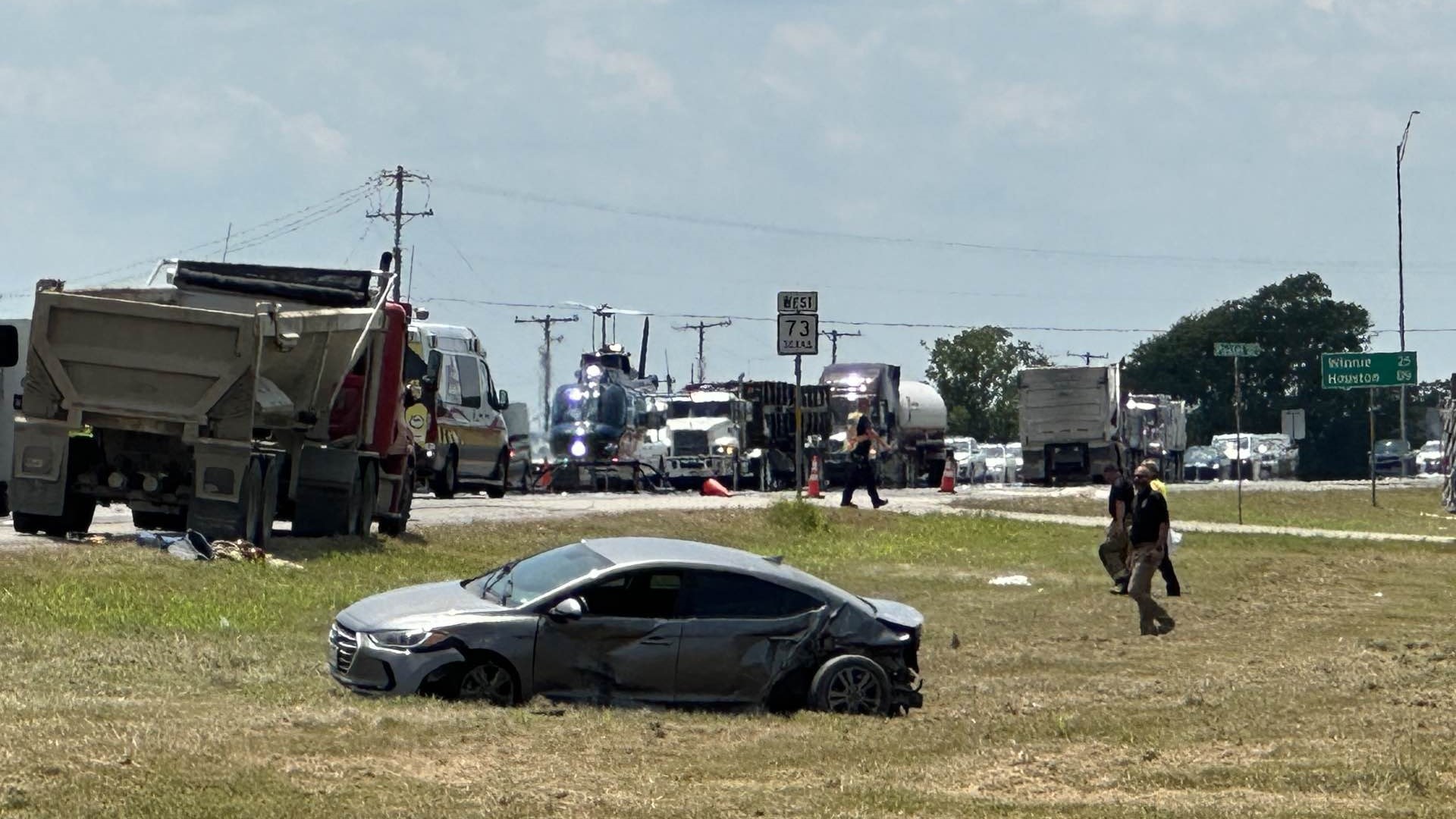 18-wheeler driver dies in Port Arthur wreck | 12newsnow.com
