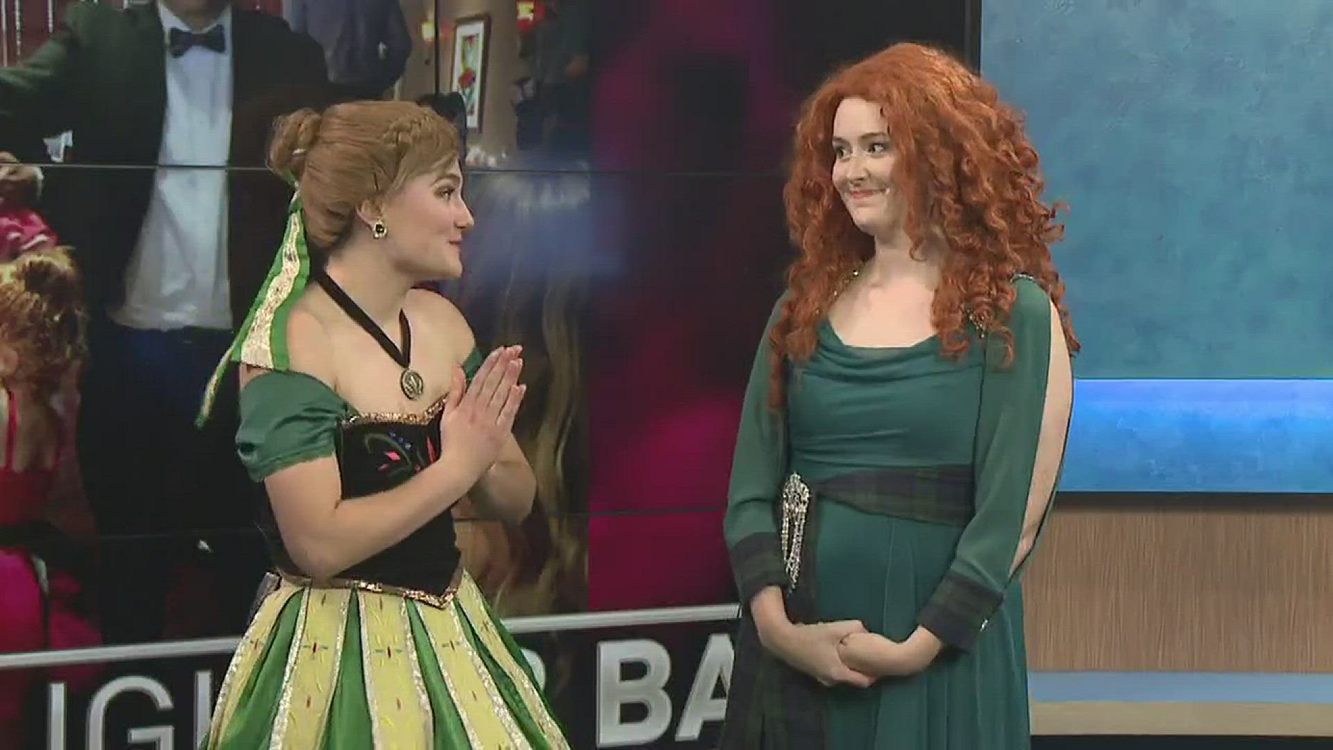 Anna and Merida stop by the Kingdom of 12News to talk about the Daddy Daughter Ball
