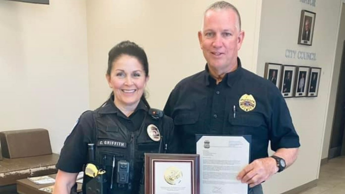 Port Neches Police Sgt. Cheri Griffith is making history | 12newsnow.com